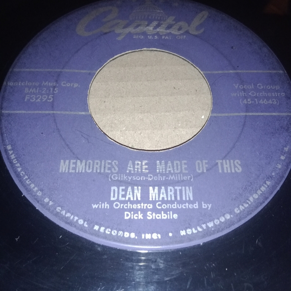 Dean Martin Change of Heart 45 vinyl - Picture 2 of 2
